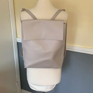 Woman’s Vegan Leather Bagpack.